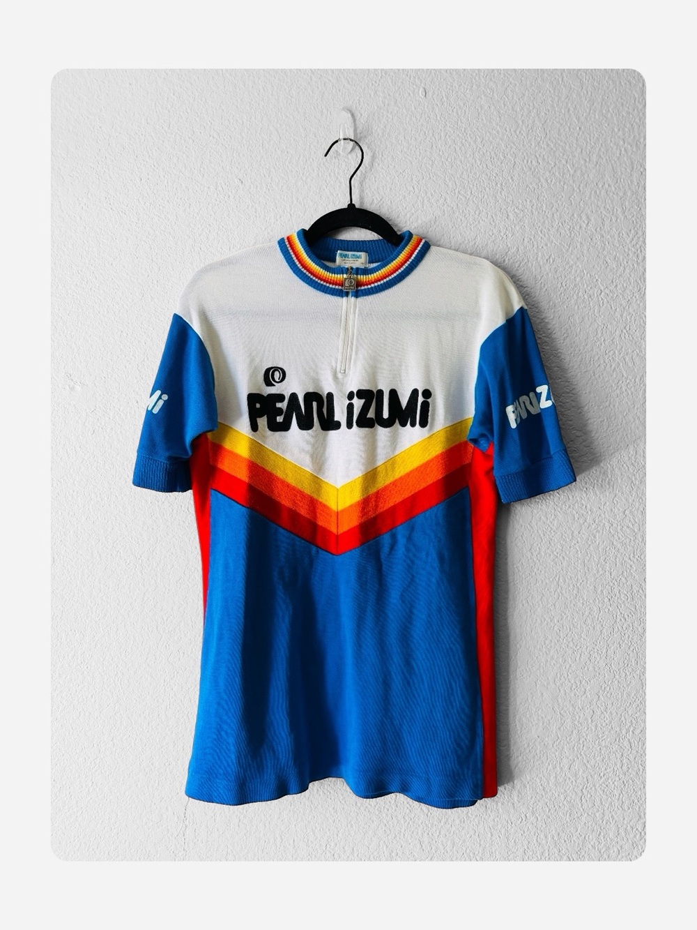 ★ Vintage Pearl Izumi Limited Edition Retro Cycling Wear Collection Blue L ★